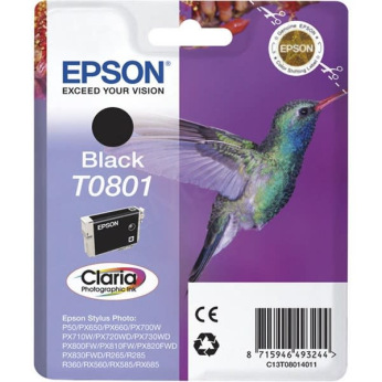 Картридж для Epson Stylus Photo PX820 EPSON T0801  Black C13T08014011