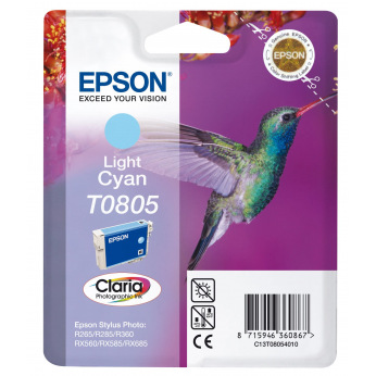 Картридж для Epson Stylus Photo R265 EPSON T0805  Light Cyan C13T08054010