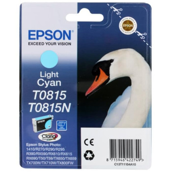 Картридж для Epson Stylus Photo TX659 EPSON T0815  Light Cyan C13T11154A10