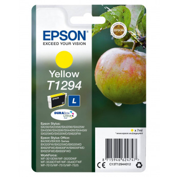 Картридж для Epson Stylus Office BX625FWD EPSON T1294  Yellow C13T12944012