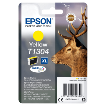 Картридж для Epson Stylus SX525WD EPSON T1304  Yellow C13T13044012