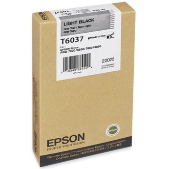 Картридж Epson T6037 Light Black (C13T603700)