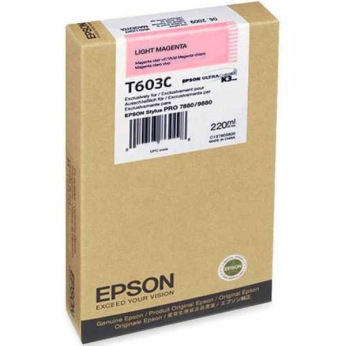 Картридж для Epson Stylus Pro 7800 EPSON T603C  Light Magenta C13T603C00