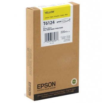 Картридж для Epson Stylus Pro 9450 EPSON T6124  Yellow C13T612400