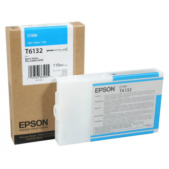 Картридж Epson T6132 Cyan (C13T613200)