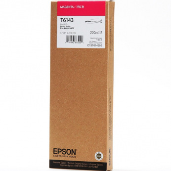 Картридж Epson T6143 Magenta (C13T614300)