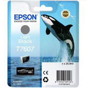 Картридж для Epson SureColor SC-P600 EPSON T7607  Light Black C13T76074010