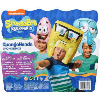 Игрушка-головной убор  SpongeBob SpongeHeads SpongeBob Expression 2 (EU690605*)