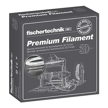 Нитка Fishertechnik для 3D принтера прозрачный 500 грамм (коробка)  (FT-539142)