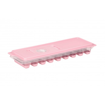 Форма Ardesto для льоду Fresh Stick з кришкою, рожевий, силікон, пластик (AR1102PP)