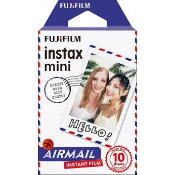 Фотобумага Fujifilm COLORFILM INSTAX MINI AIRMAIL 54 х 86мм 10л (70100139610)