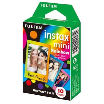 Фотобумага Fujifilm COLORFILM INSTAX MINI RAINBOW 54 х 86мм 10л (16276405)