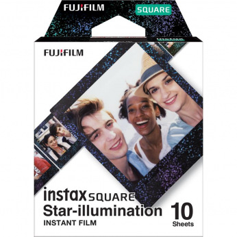 Фотобумага Fujifilm INSTAX SQUARE STAR ILLUMI 86 х72мм 10л (16633495)