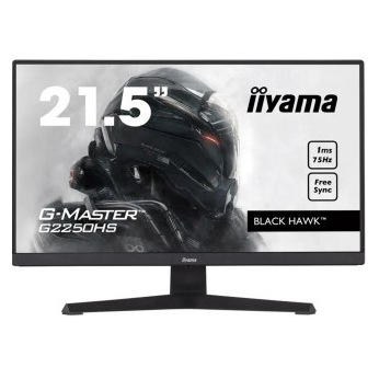 21.5" 16:9 VA РК монітор, 1920х1080, 75 Гц, 1 мс,  FreeSync, 1xHDMI 1.4/1xDP 1.2, SP (2 Вт+2 Вт)  G2250HS-B1 (G2250HS-B1)