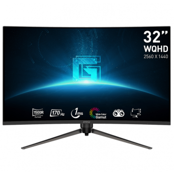 Монітор VA 31.5" WQHD (2560 x 1440) Curved 1500R 1 ms 170Hz 178/178/2HDMI/DP G32CQ5P (G32CQ5P)