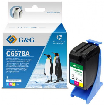 Картридж для HP DeskJet 3820 G&G  Color G&G-C6578DH