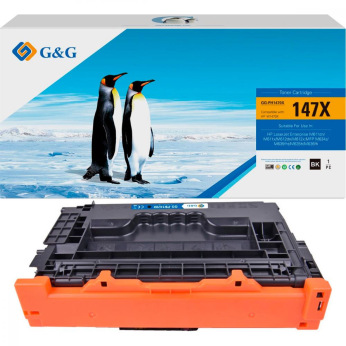 Картридж G&G до HP 147X LJ MFP M611/M612/M635/M636 Black (25 200стор) (G&G-W1470X)