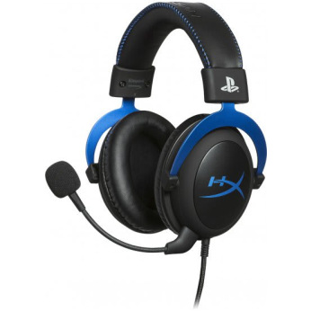 Гарнiтура ігрова HyperX Cloud for PS4 Black/Blue (HX-HSCLS-BL/EM)