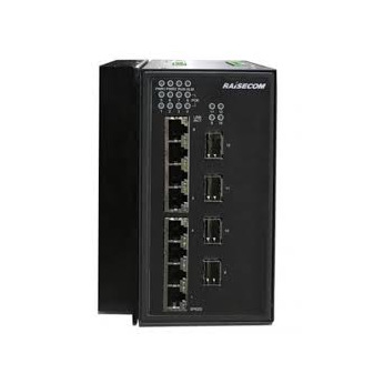 Промисловий Комутатор 4x1000MSFP+8x10/100/1000 RJ4 5 PoE Gazelle S1512i-4GF-8GE-PWR-DC (Gazelle S1512i-4GF-8GE-PWR-DC)