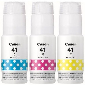 Чернила для Canon Pixma G3470 White CANON GI-41  C/M/Y 3шт x 70мл SET41C/M/Y