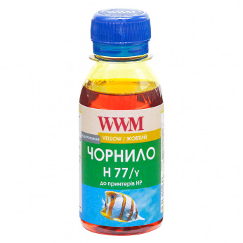 Чорнило WWM H77 Yellow для HP 100г (H77/Y-2) водорозчинне