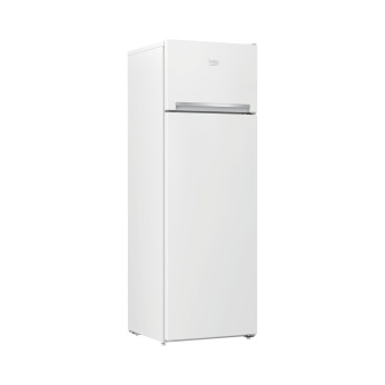 Холодильник Beko RDSA280K20W з верхньою холодильною камерою - 160х54/статика/250 л/А+/білий (RDSA280K20W)