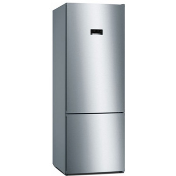 Холодильник Bosch с нижней морозильной камерой - 193x70x80/505 л/No Frost/дисплей/А++/серый (KGN56VI30U)