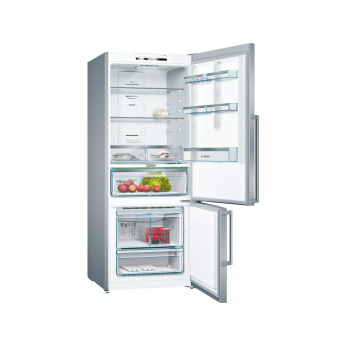 Холодильник Bosch  с нижней морозильной камерой - 203x60x66/521 л/No-Frost/А++/нерж. сталь (KGN76DI30N)