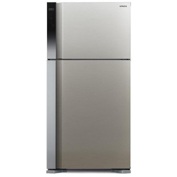 Холодильник Hitachi R-V610PUC7BSL верх. мороз./ Ш855xВ1760xГ740/ 510л /A++/инвертор/Пол.нерж.сталь (R-V610PUC7BSL)