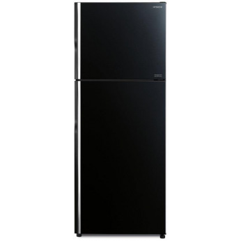 Холодильник Hitachi R-VG470PUC8GBK верх. мороз./ Ш680xВ1770xГ720/ 395л /A++ /Черный (стекло) (R-VG470PUC8GBK)