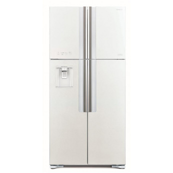 Холодильник Hitachi R-W660PUC7GPW верх. мороз./4 двери/ Ш855xВ1835xГ745/ 540л /A+ /Белый (стекло) (R-W660PUC7GPW)