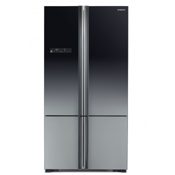 Холодильник Hitachi R-WB800 ниж. мороз./4 двери/ Ш910xВ1835xГ808 / 640л /A++ /Gradation Grey (R-WB800PUC5XGR)