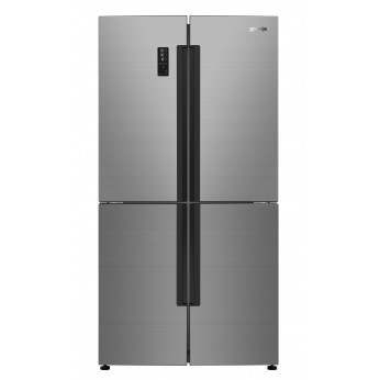 Холодильник инверт.4-х-двер Gorenje NRM9181UX/(ШxВxГ): 91*182*74 см/619 л/А+/Total NF/диспл/нержав. (NRM9181UX)