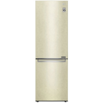 Холодильник LG GA-B459SECM 186 см/341 л/ А++/Total No Frost/инверторный компр./внутр. диспл./бежевый (GA-B459SECM)