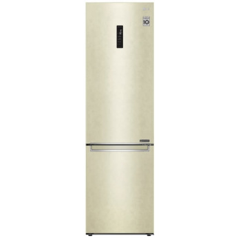 Холодильник LG GA-B509SEKM 2м/384 л/А++/Total No Frost/инверторный компрессор/внешн. диспл. /бежевый (GA-B509SEKM)