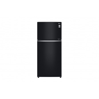 Холодильник LG GN-C702SGBM c верх. мороз. камерой/180 см/ 506 л/А++/линейный компр./черное стекло (GN-C702SGBM)