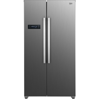 Холодильник SbS Beko GNO5221XP - 186.2х97.2х77/563 л/No-frost/нерж. сталь (GNO5221XP)