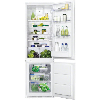 Холодильник Zanussi встраиваемый 177 cм / 277 л / А+ / Белый (ZBB928465S)