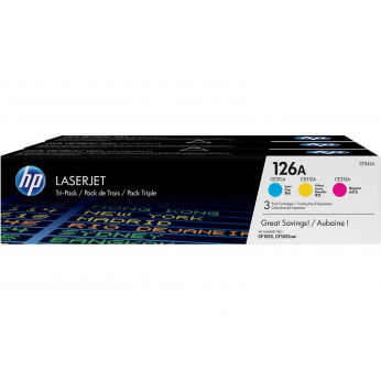 Картридж для HP Color LaserJet Pro M275 HP 3 x 126A  C/M/Y CF341A