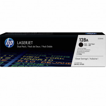Картридж для HP Color LaserJet CM1415, CM1415fn, CM1415fnw HP 2 x 128A  Black CE320AD