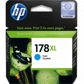 Картридж для HP Photosmart B109 HP 178 XL  Cyan CB323HE