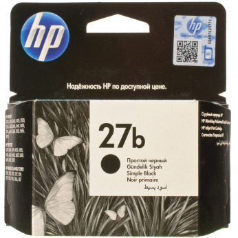 Картридж для HP DeskJet 3650v HP 27  Black C8727BE