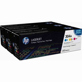 Картридж для HP Color LaserJet CM2320, CM2320nf, CM2320fxi HP 3 x 304A  C/M/Y CF372AM