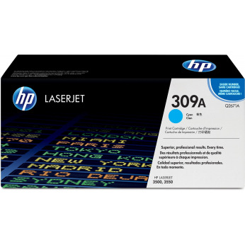 Картридж для HP Color LaserJet 3500 HP 308A  Cyan Q2671A