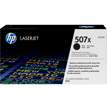 Картридж для HP Color LaserJet Enterprise 500 M551 HP 507X  Black CE400X
