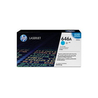 Картридж для HP Color LaserJet CM4540 HP 646A  Cyan CF031A