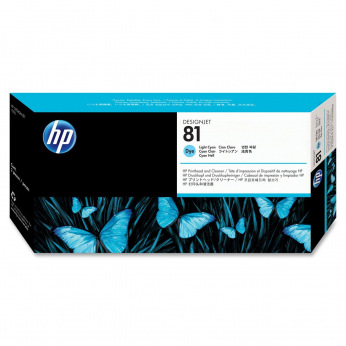 Печатающая головка для HP Designjet 5500ps HP 81 Printhead  Light Cyan C4954A