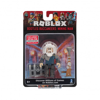 Игровая коллекционная фигурка Jazwares Roblox Core Figures (Bootleg Buccaneers: Mining Man) W6 (ROB0198)