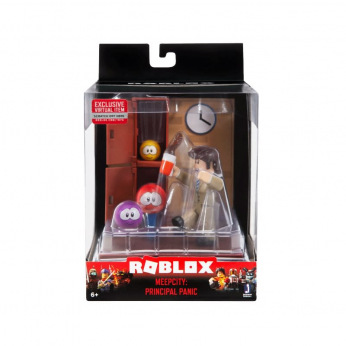 Ігрова колекційна фігурка Jazwares Roblox Desktop Series Meep City: Principal Panic W6 (ROB0261)