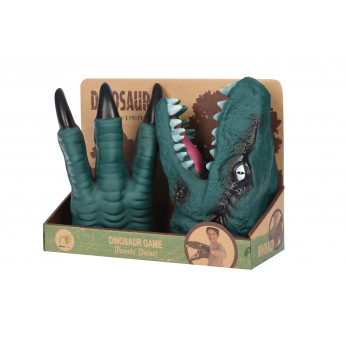 Игровой набор Same Toy Dino Animal Gloves Toys зеленый (AK68623UT-1)